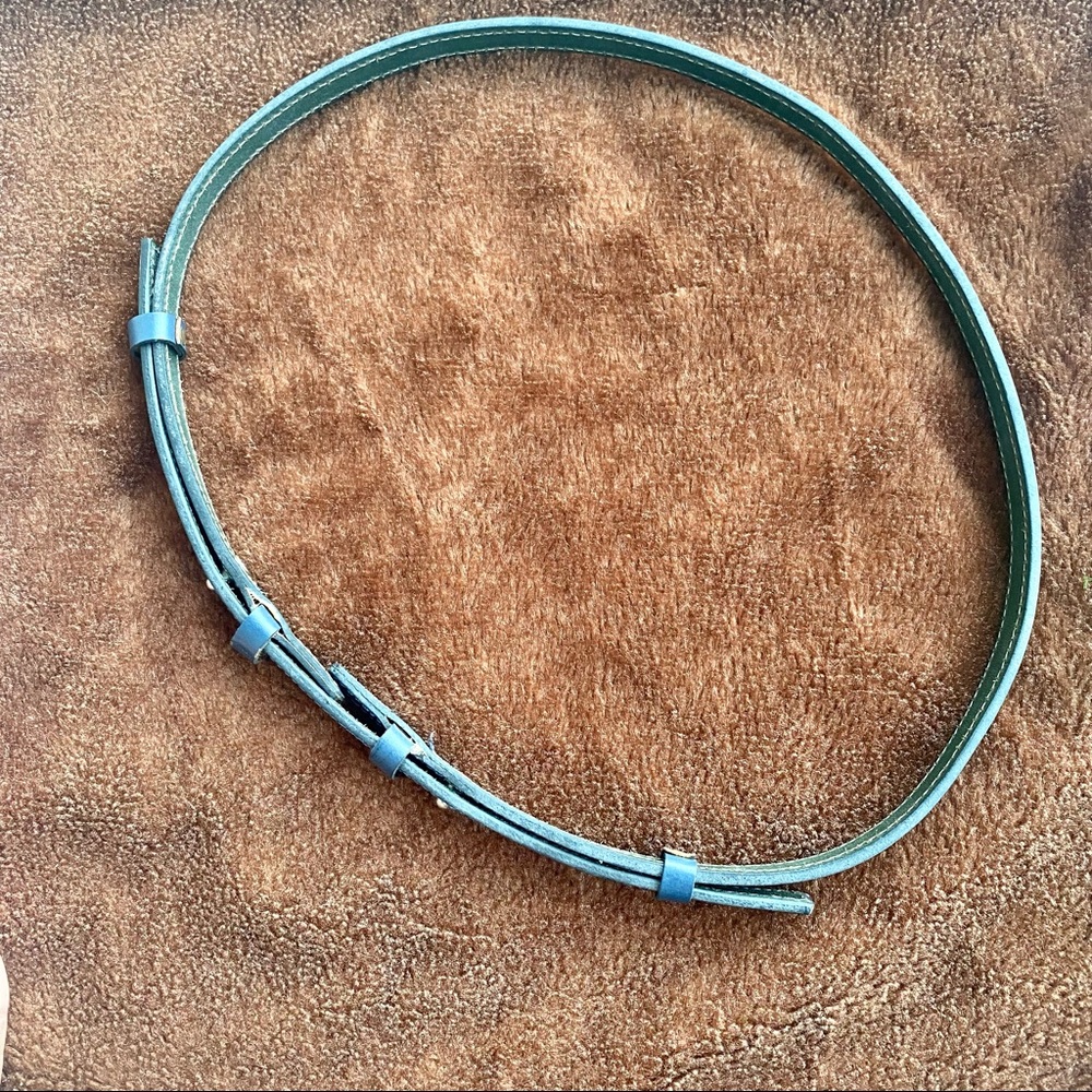 ❌SOLD❌ Fancy Wait Belt for Women, Navy Blue - Picture 3 of 5